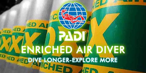 PADI Enriched air diver